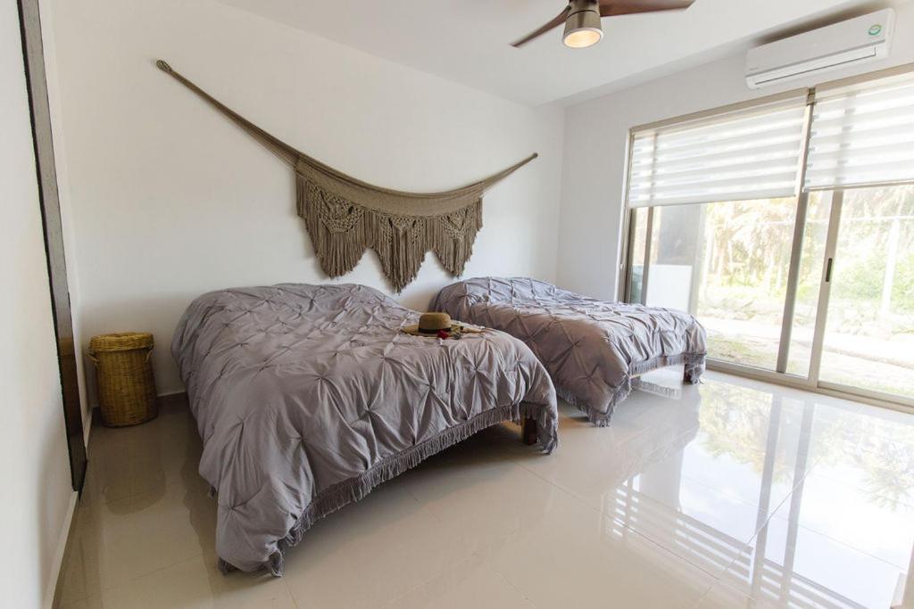 Angelina 28 Beachfront And Family Apartments - Modern And Relaxing Long Stays - 20 Min From Cancun Airport Puerto Morelos Zewnętrze zdjęcie
